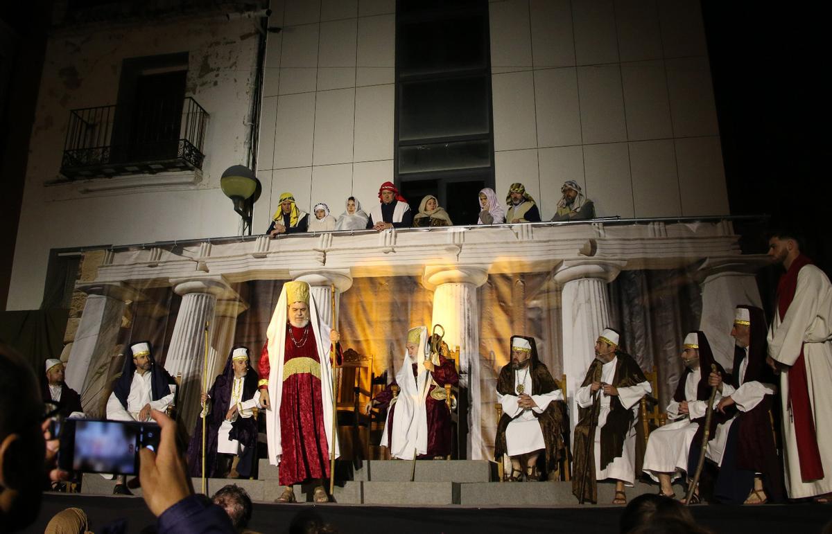 Un instante de la Passió de Torreblanca.