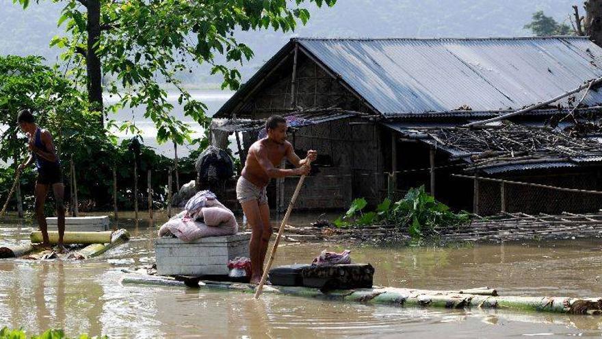 Al menos 31 muertos y más de un millón de afectados por inundaciones en Assam