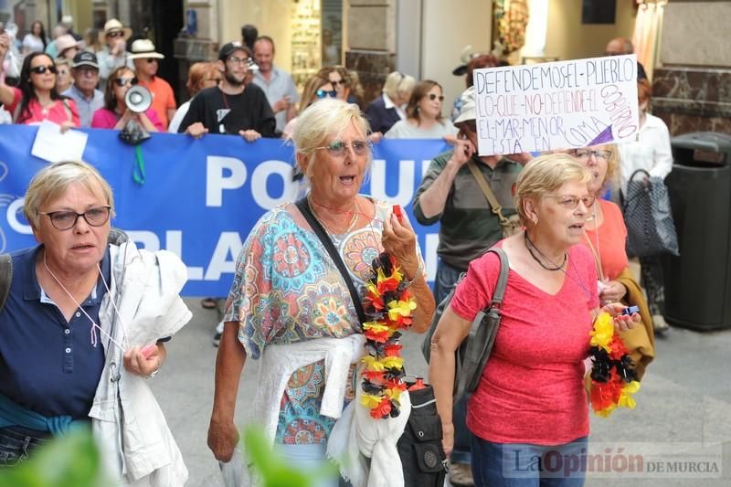 Los lodos del Mar Menor llegan a Murcia