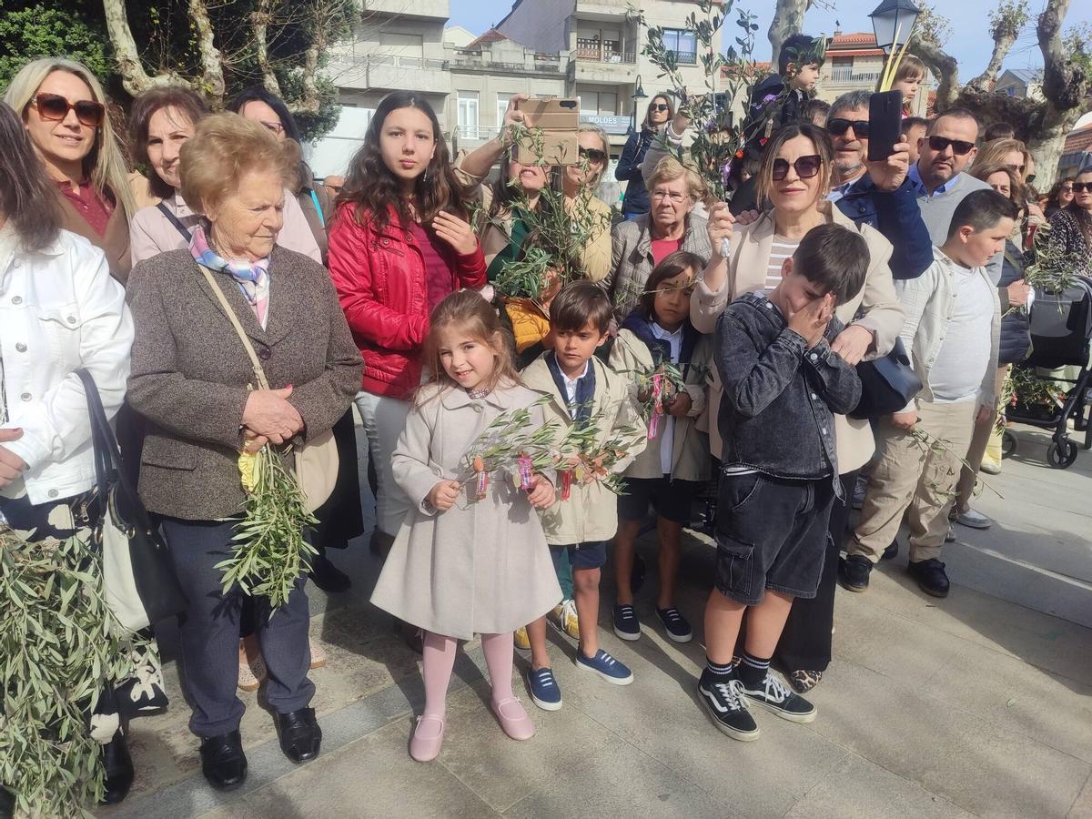 Así se vivieron la bendición de los ramos y la procesión de la Borriquilla Así se vivieron la bendición de los ramos y la procesión de la Borriquilla