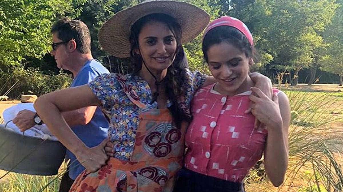 Penélope Cruz y Rosalía en 'Dolor y Gloria'