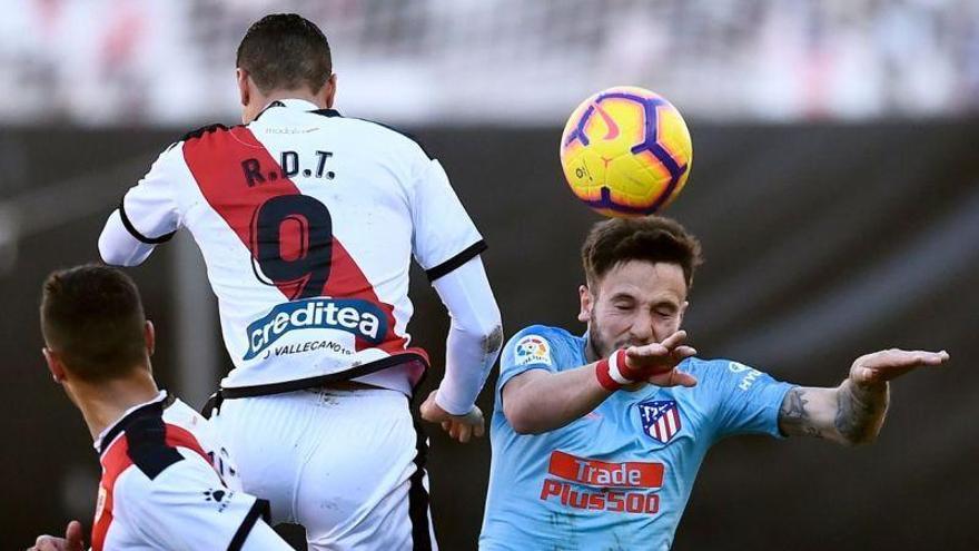 Victoria de rebote del Atlético en Vallecas (0-1)