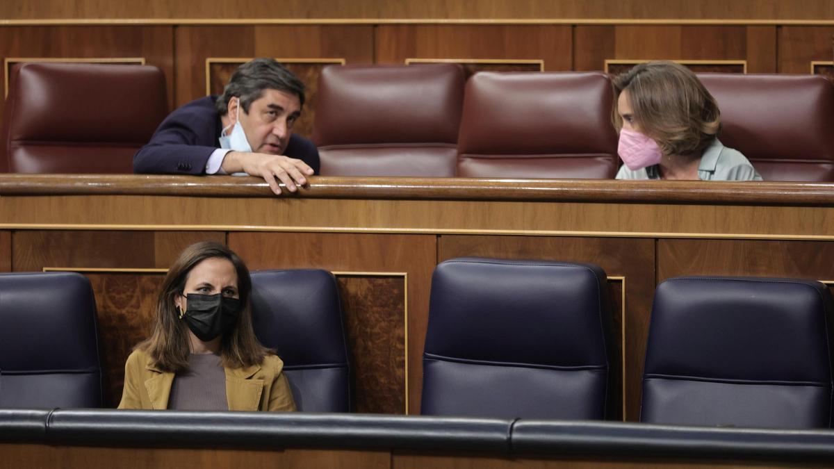 La ministra Ione Belarra, en el Congreso.