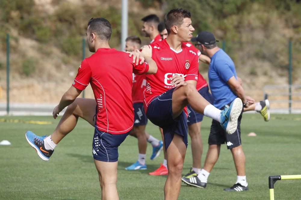 Primer entrenament del Girona FC