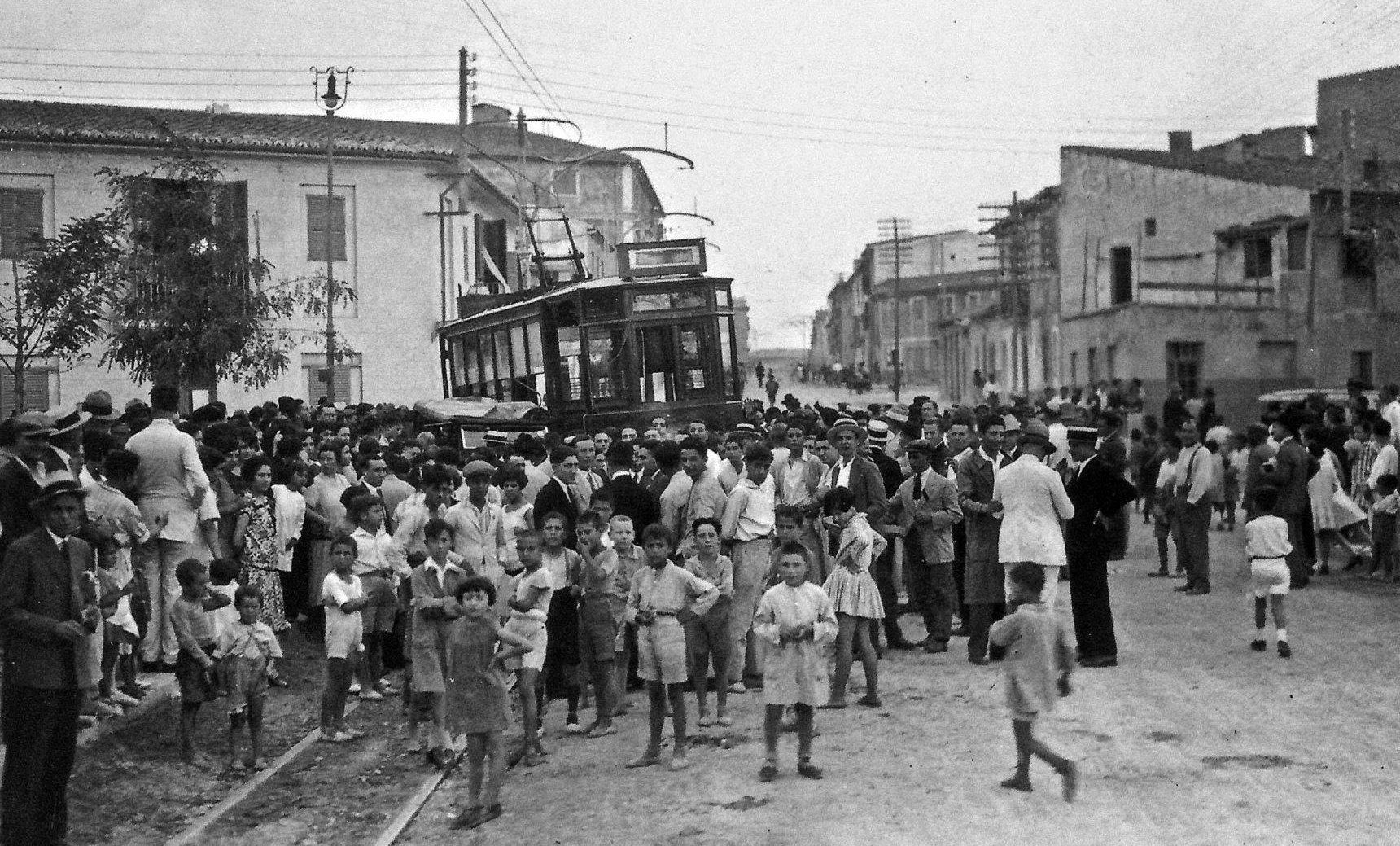 Tranvía de Palma: imágenes para la historia