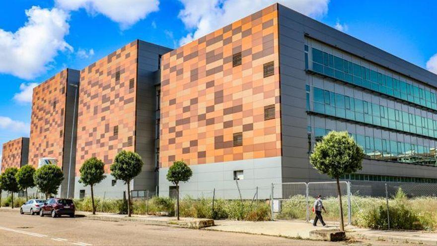 Nuevo palacio de justicia en la Ronda Norte de Badajoz.