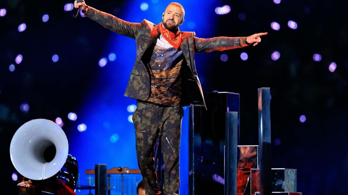 Justin Timberlake empata en actuaciones y polémicas en la Super Bowl