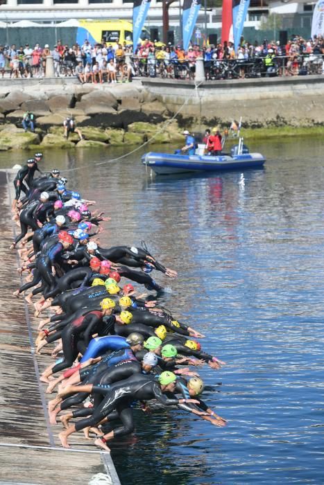 Prueba femenina del Nacional de triatlón