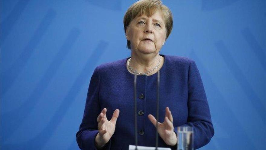 Merkel sostiene que el coronavirus es el &quot;mayor reto&quot; en la historia de la UE