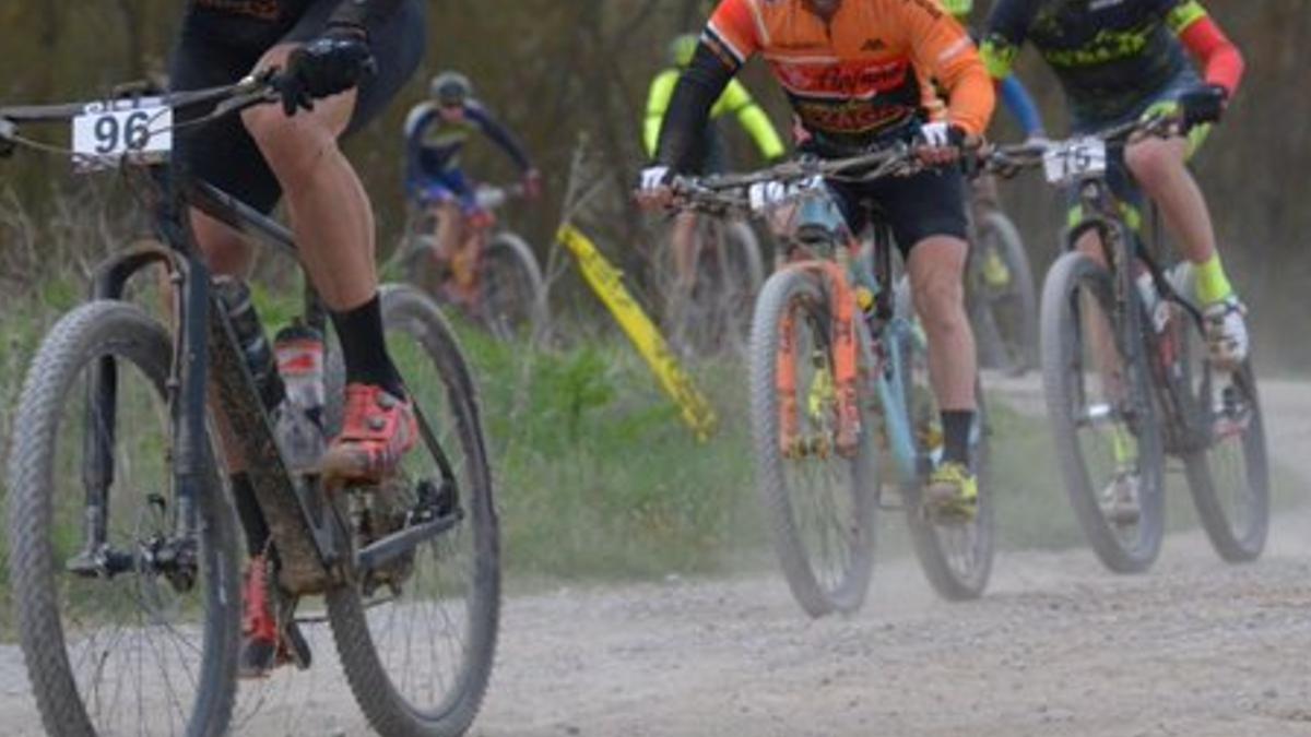 Prueba del Trofeo de Santiago de ciclismo en el Cerrato