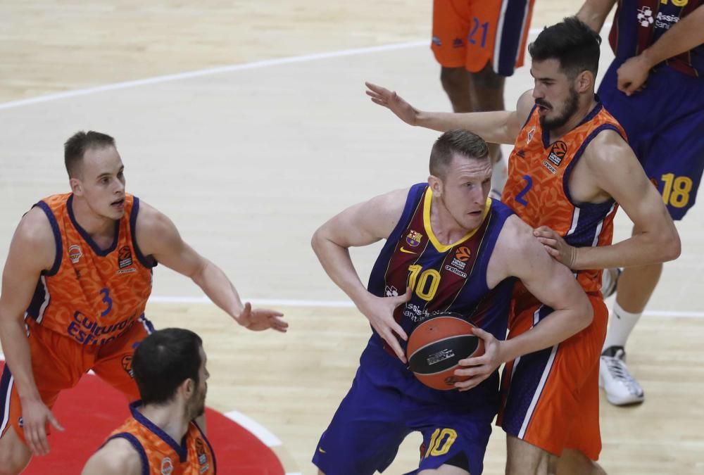 Partido de Euroleague Valencia Basket - FC Barcelona