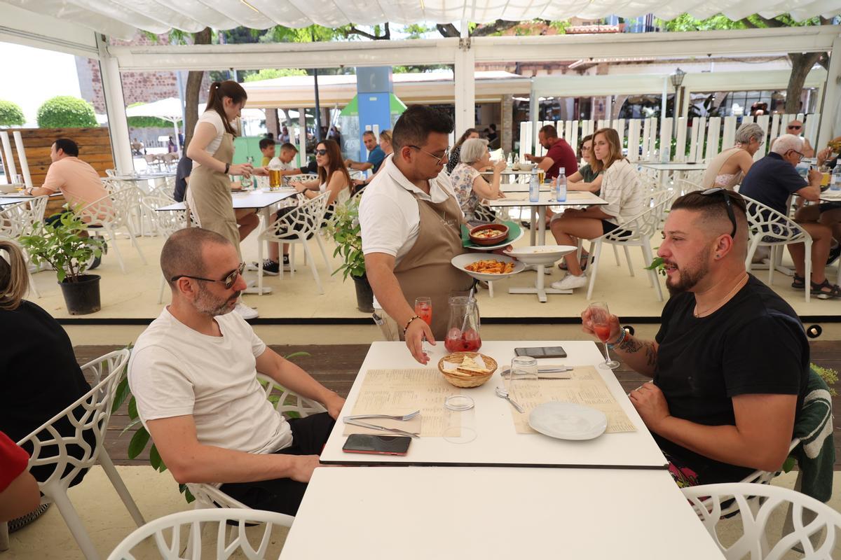 La cocina italiana es la principal característica del restaurante.