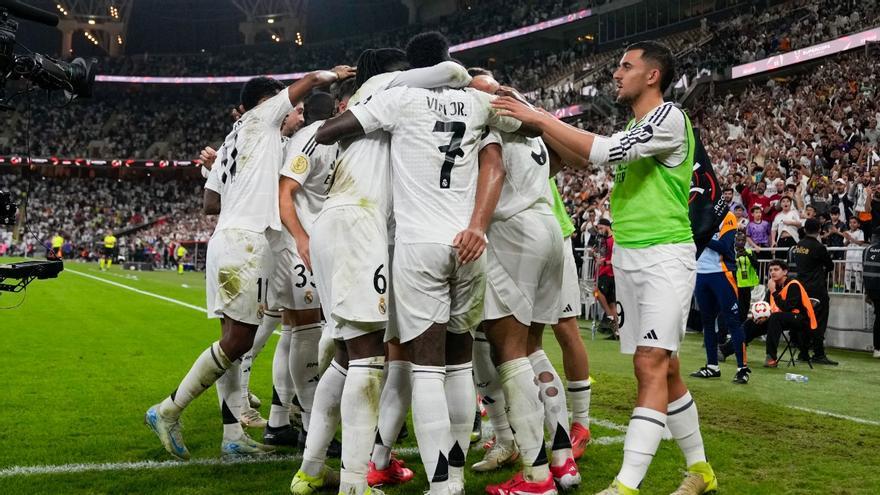 Resumen, goles y highlights del Real Madrid 3 - 0 Mallorca de la semifinal de la Supercopa de España