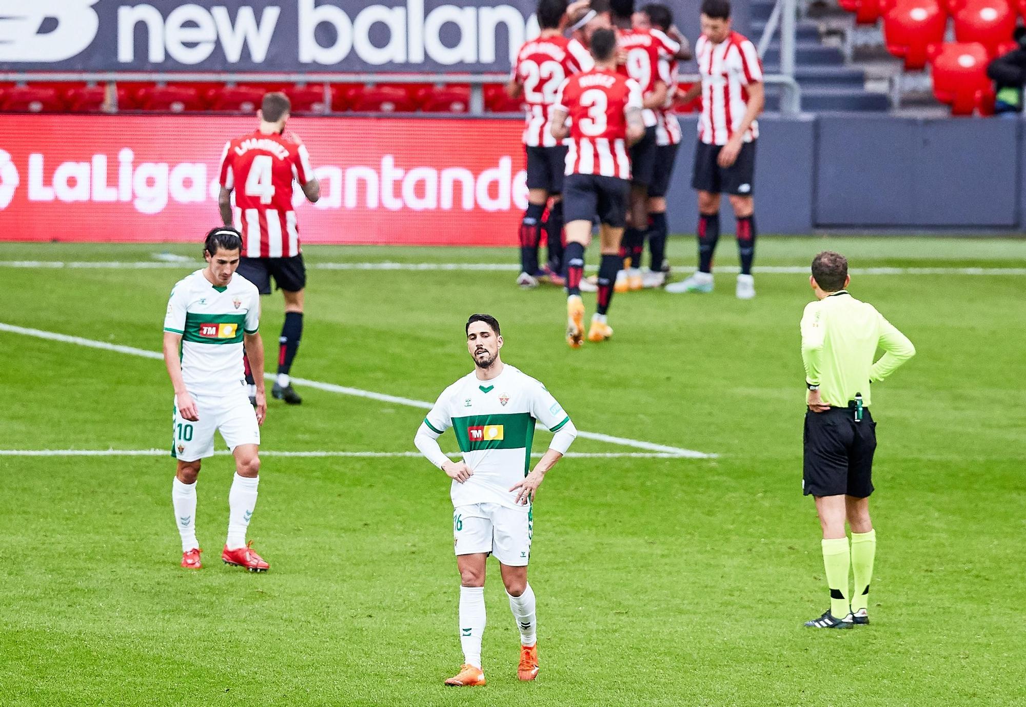 Las imágenes del Athletic Club - Elche CF