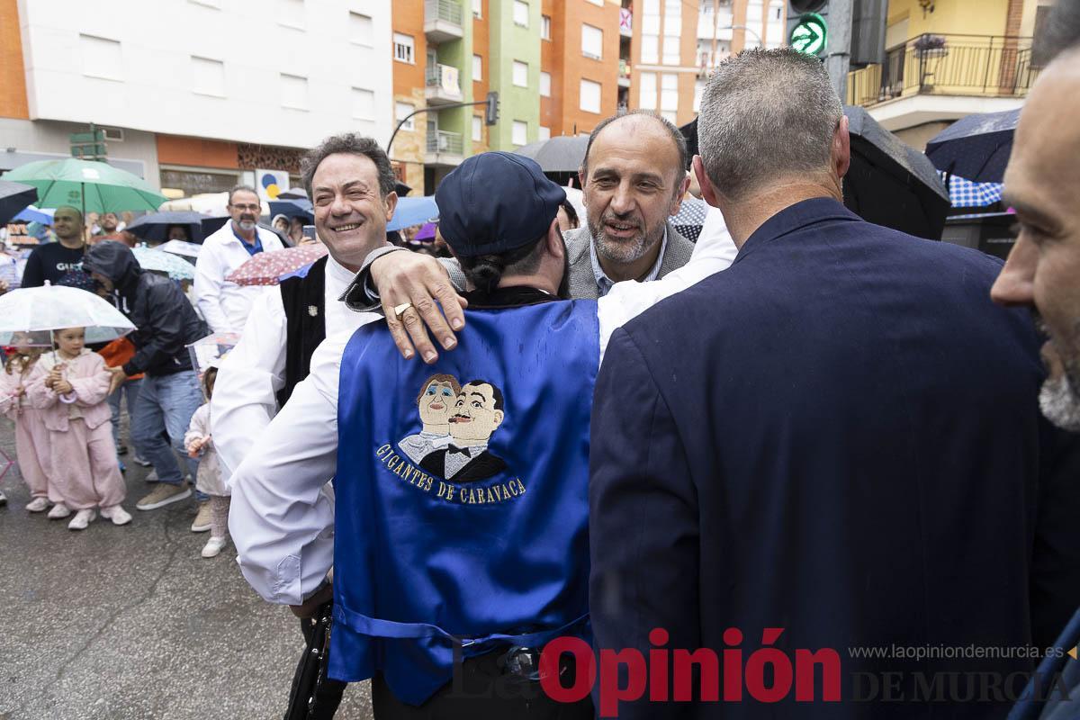 El Tío de la Pita desafía a la lluvia en Caravaca