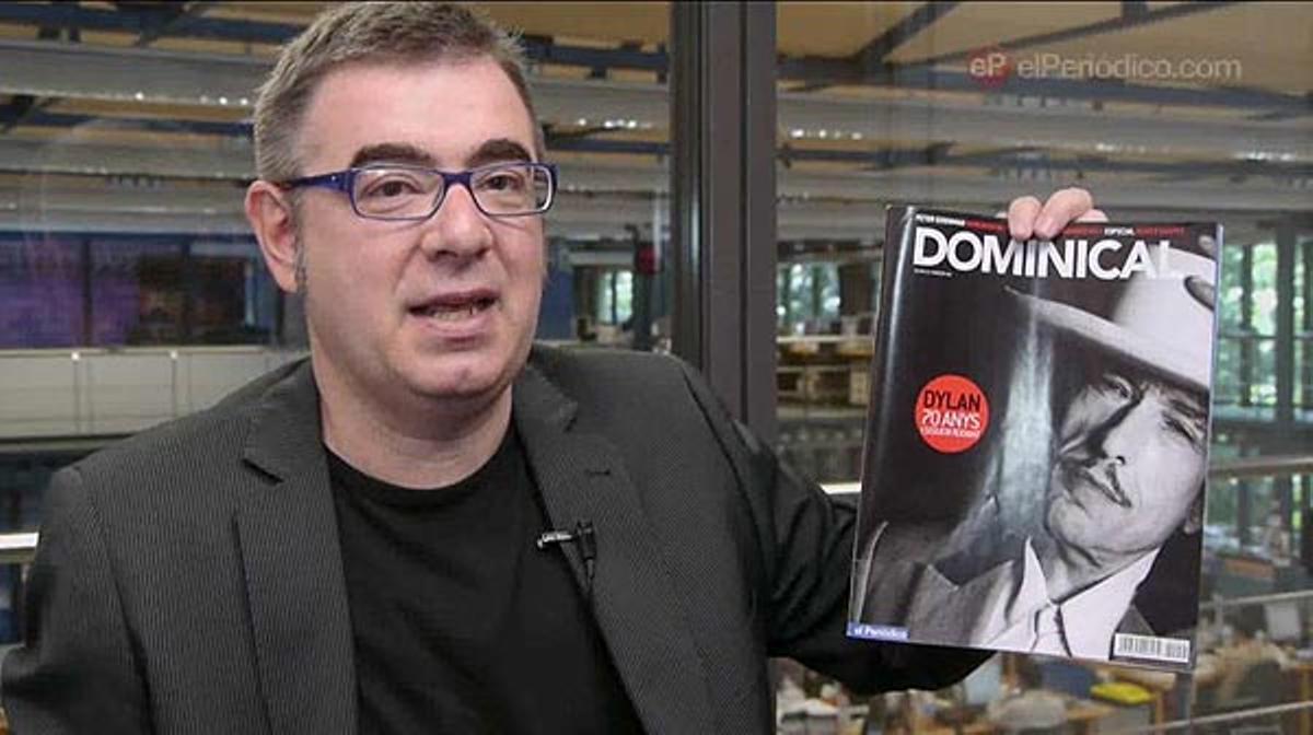 Pau Arenós, redactor en cap de ’Dominical’, explica els continguts del suplement del pròxim cap de setmana.