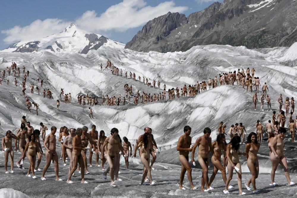 Fotografías del polémico Spencer Tunick