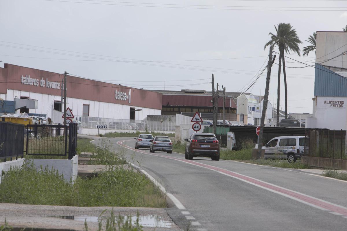 Empresas del polígono de la carretera de Albalat.