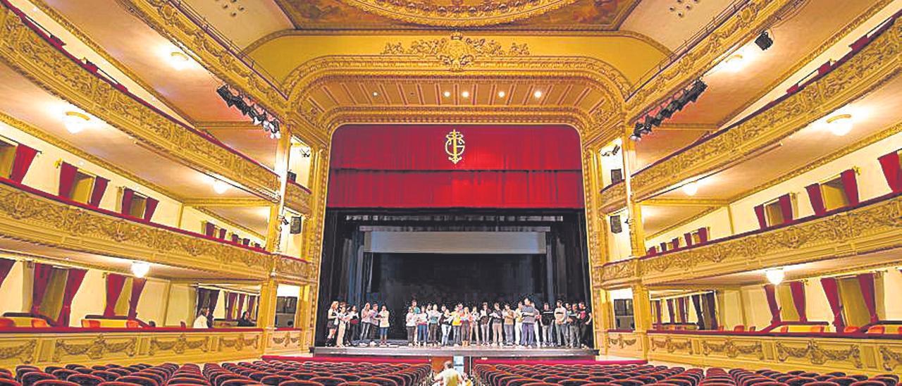 Interior del Teatro Guimerá.