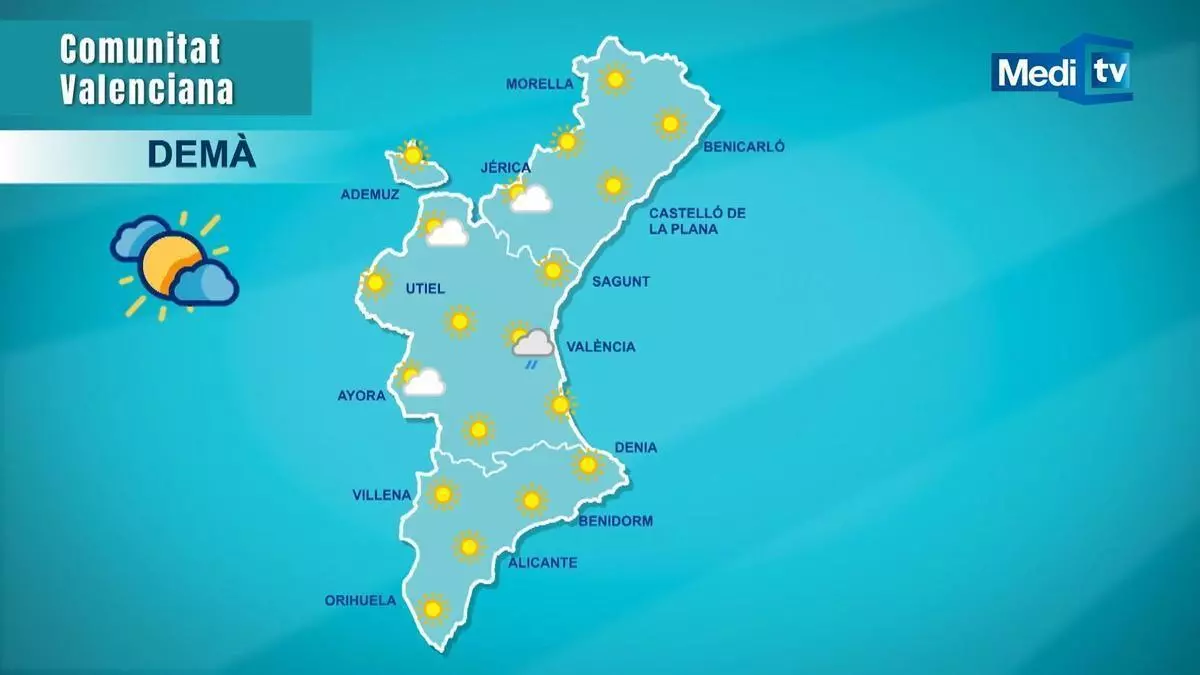 El jueves llega con calor persistente en Castellón: así evolucionará la jornada