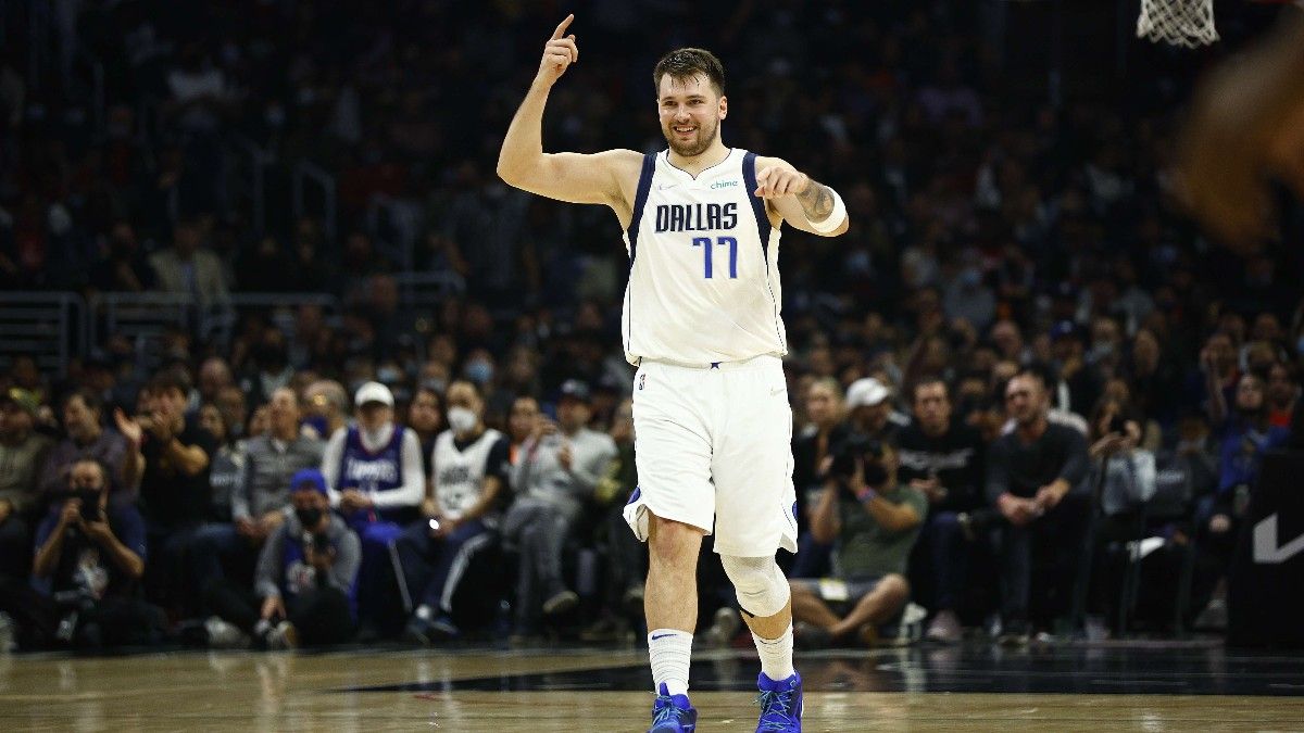 Doncic, en el partido ante los Clippers