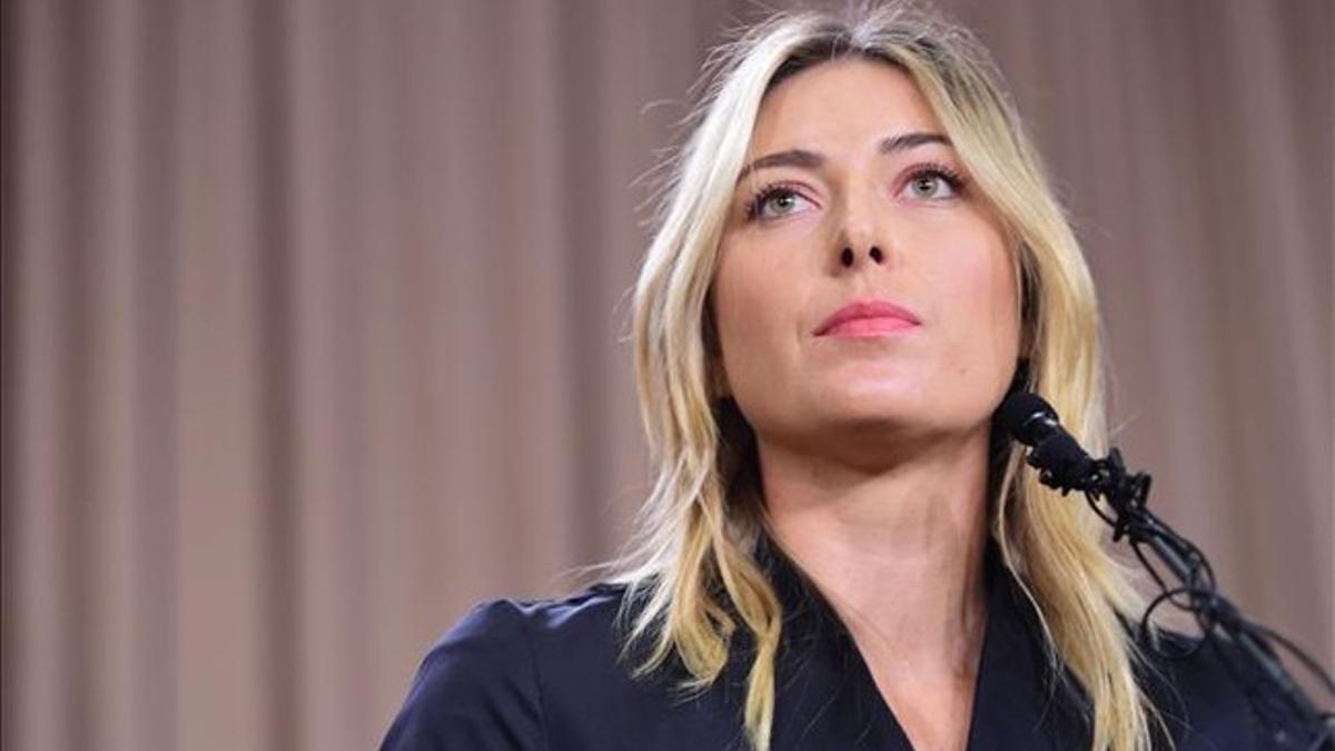 Maria Sharapova ha admitido que falló al no comprobar la lista de sustancias prohibidas