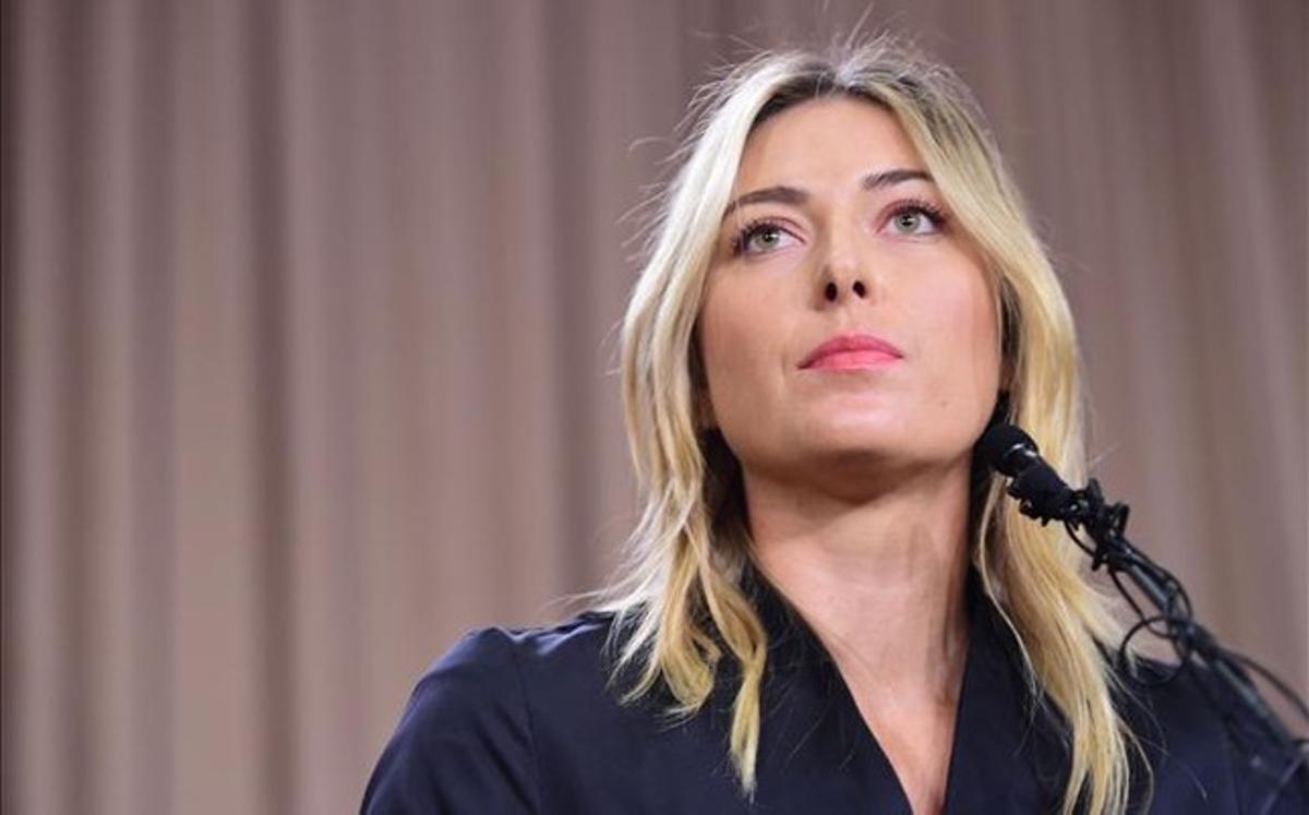 Maria Sharapova ha admitido que falló al no comprobar la lista de sustancias prohibidas