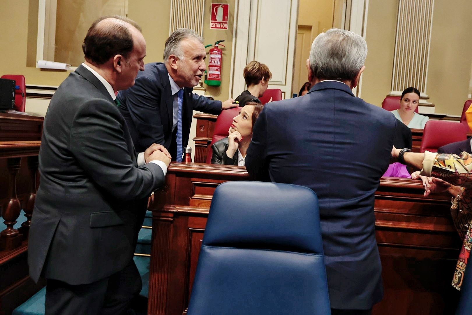 El pleno del Parlamento de Canarias celebra el debate final del proyecto de ley de presupuestos de la Comunidad Autónoma para 2023