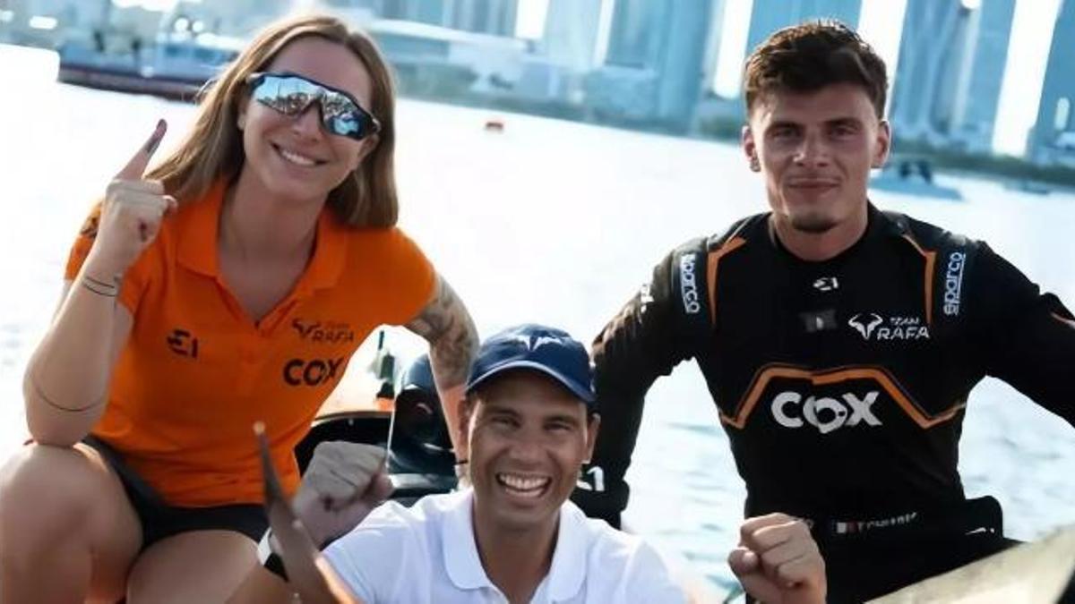 Rafa Nadal ya compitió en Miami.
