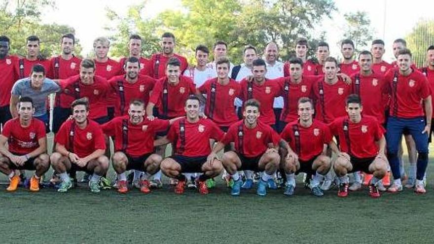 Un dels entrenaments del Manresa la setmana passada, la primera de la pretemporada