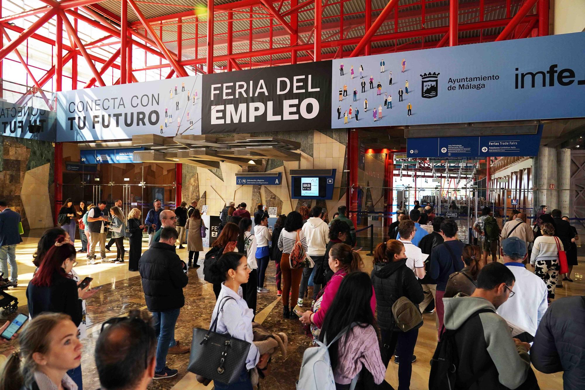 Feria de Empleo organizada por el IMFE, en el Palacio de Ferias y Congresos de la ciudad.