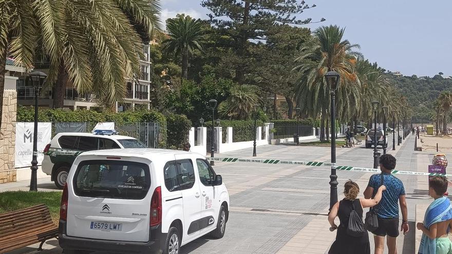 Misterio: ¿Por qué acordona la Guardia Civil el paseo marítimo de Benicàssim?