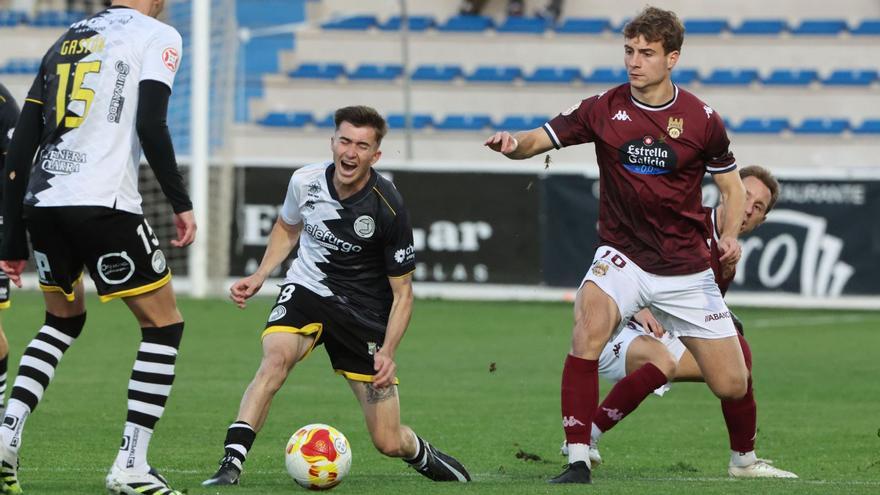 Ander Vidorreta, la 
jornada pasada 
frente a Unionistas
 de Salamanca. 
|  Área 11