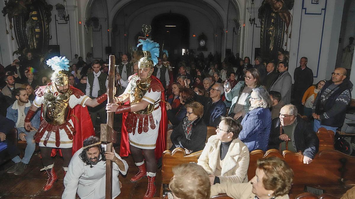 Baena representa su Pasión en la iglesia de la Merced de Córdoba