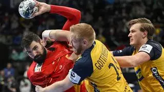 Los Hispanos ceden su corona de forma cruel en el Europeo de balonmano