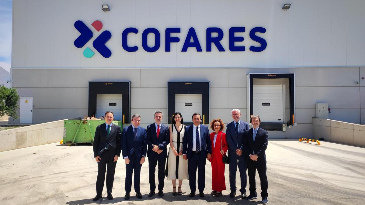 Inauguración de Cofares en Constantí (Tarragonès), del nuevo centro de distribución de productos farcmacéuticos en Tarragona.