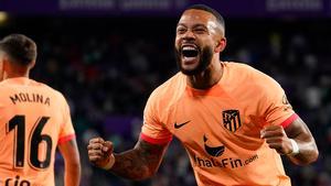 Valladolid - Atlético de Madrid | El gol de Memphis