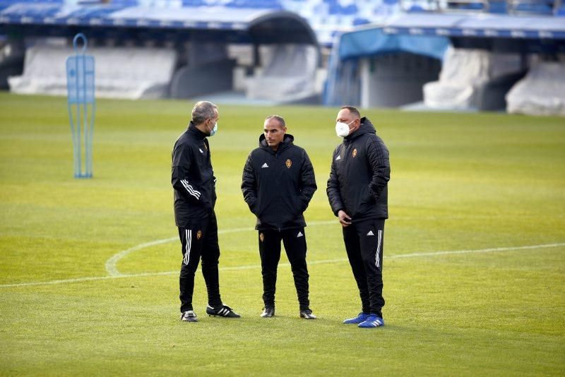 Entrenamiento del Real Zaragoza, 24 de noviembre