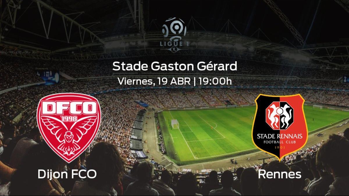 Jornada 33 de la Ligue 1: Previa del duelo Dijon FCO - Rennes