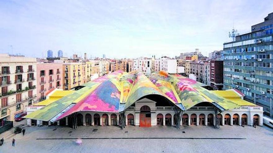 El mercado de Santa Caterina, diseñado por Benedetta Tagliabue y Enric Miralles.