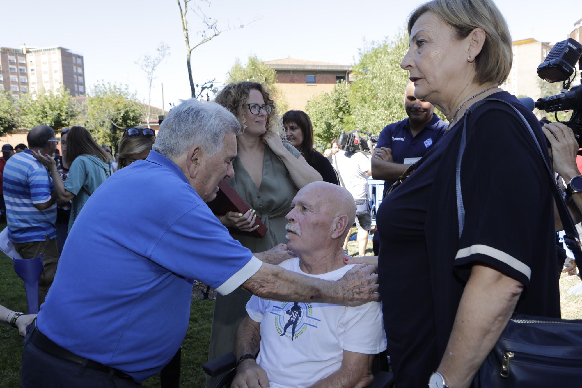 Avilés homenajea a Dacal en el 50º. aniversario de su bronce en Múnich