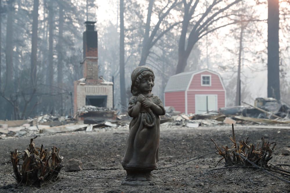 El devastador incendio de California, en imágenes