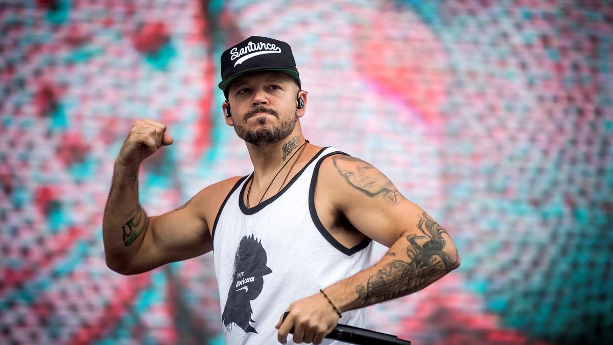 Residente, que será cabeza de cartel en el Morriña Fest, actuando en O Son do Camiño 2018 en Santiago