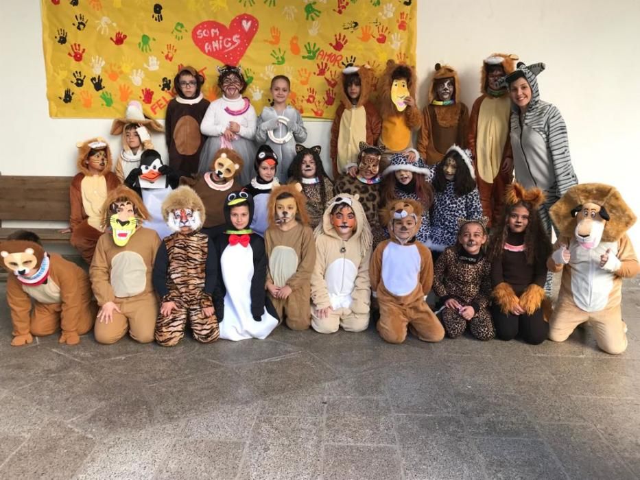 Carnaval en el colegio Sant Pere