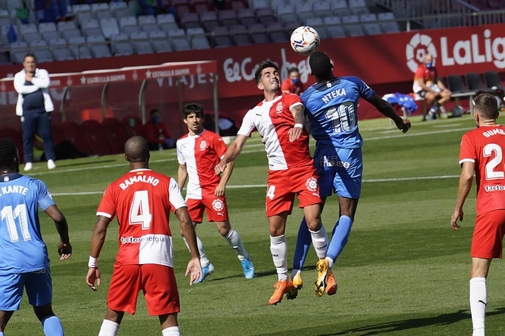 El Girona - Fuenlabrada en imatges