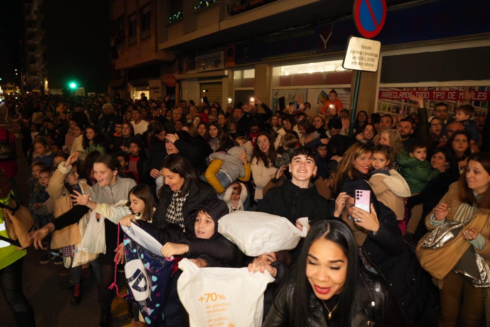 Las mejores imágenes de la llegada de los Reyes Magos a Castellón