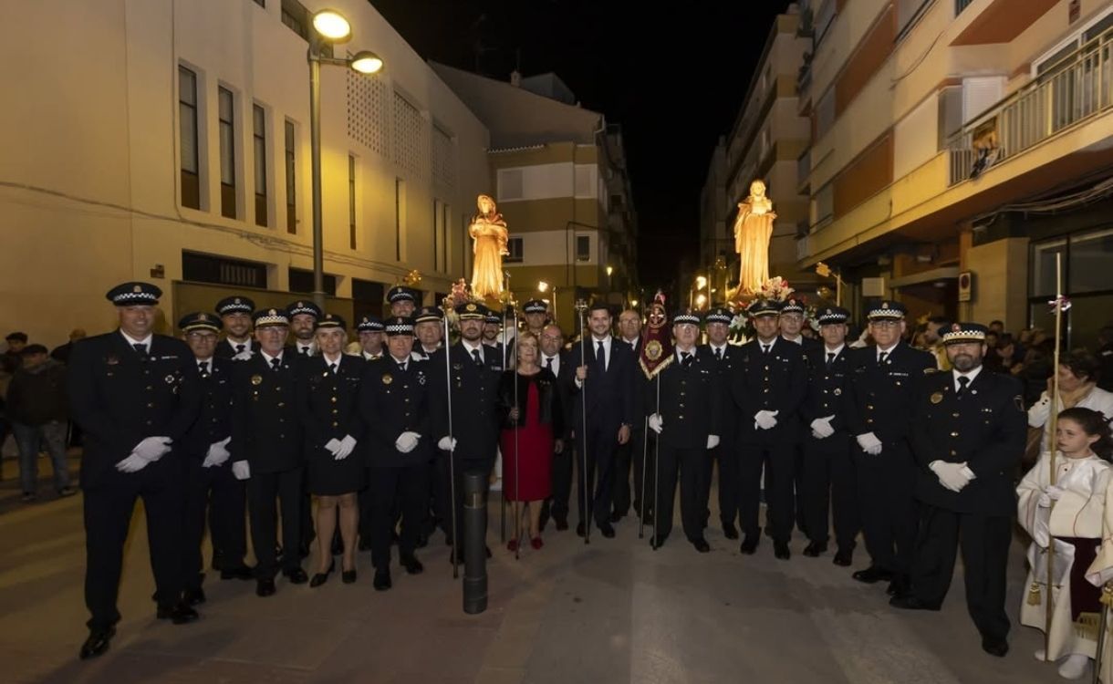 Imágenes del Jueves Santo de Gandia