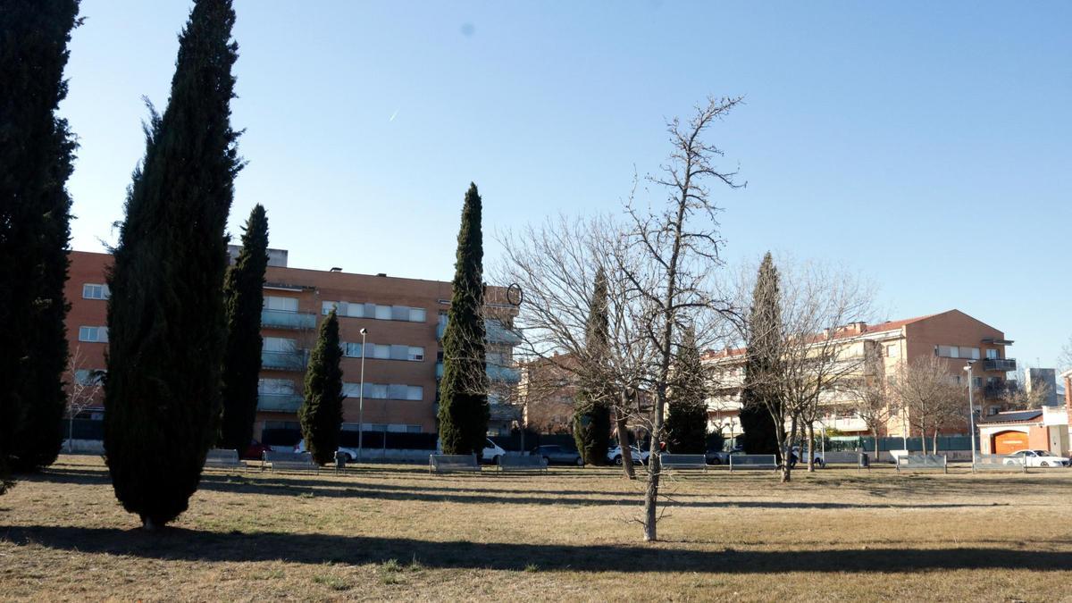 El parc on els veïns del barri no volen que es construeixi el nou CAP de Girona