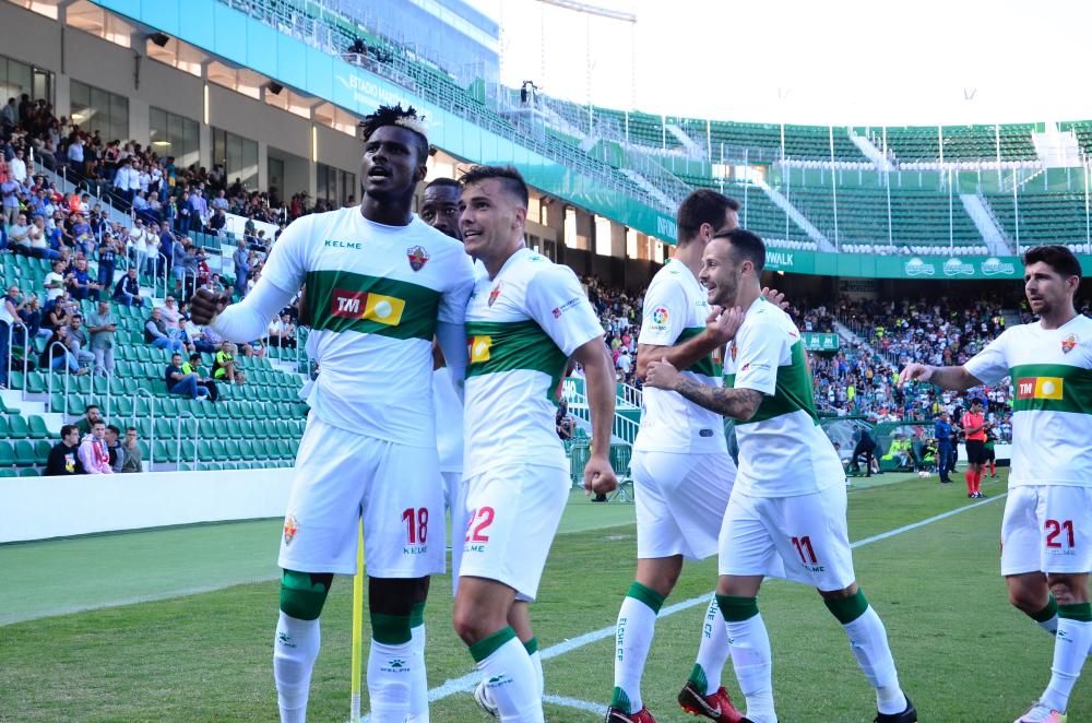 La victoria del Elche ante el CD Lugo en imágenes