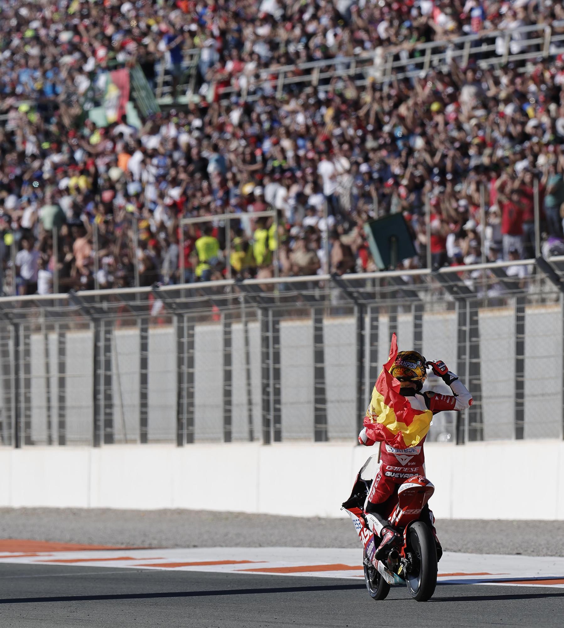 Las celebraciones de los campeones